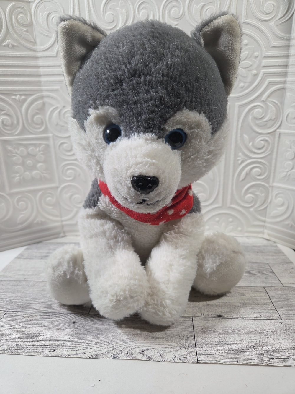 Walmart Plush Husky Dog 11" Plush